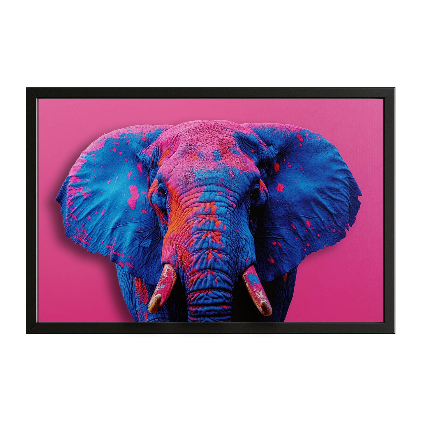Colorful Elephant Art
