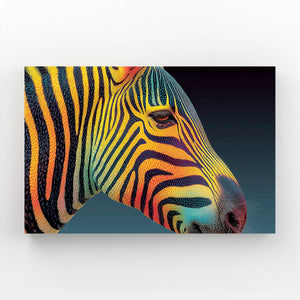 Colorful Zebra Art