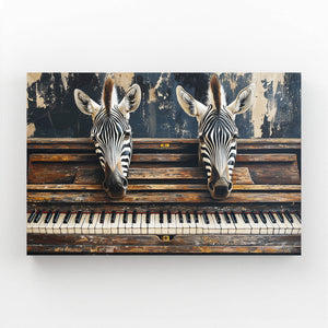 Cool Keys Zebra Artwork