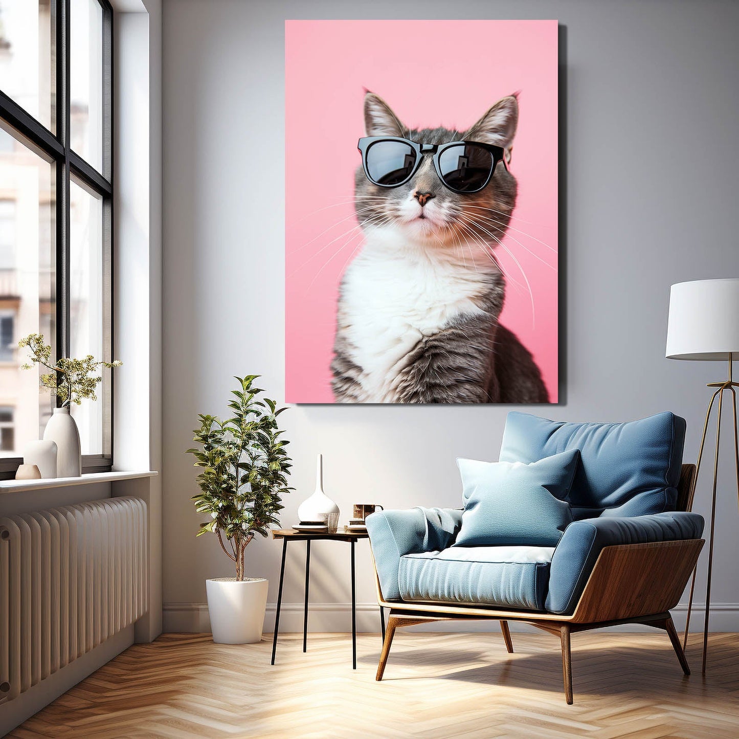 Cool Shades Cat Wall Art