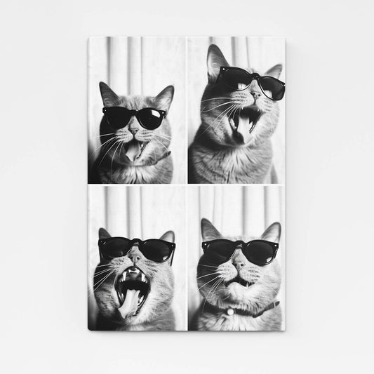 Cool Vibes Cat Wall Art
