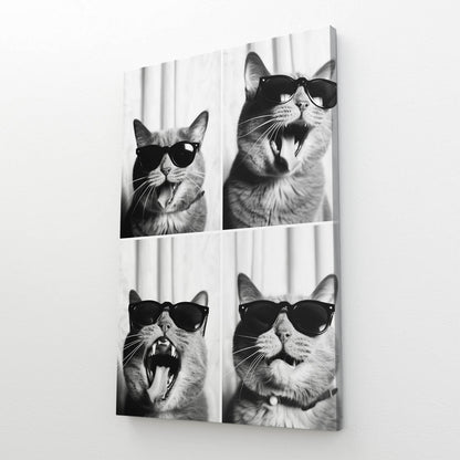 Cool Vibes Cat Wall Art