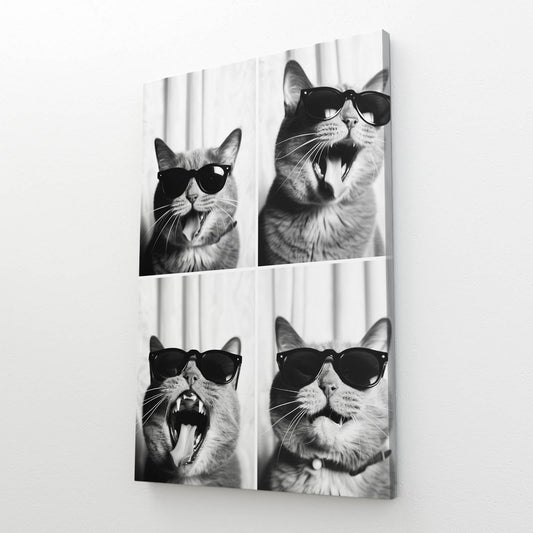 Cool Vibes Cat Wall Art