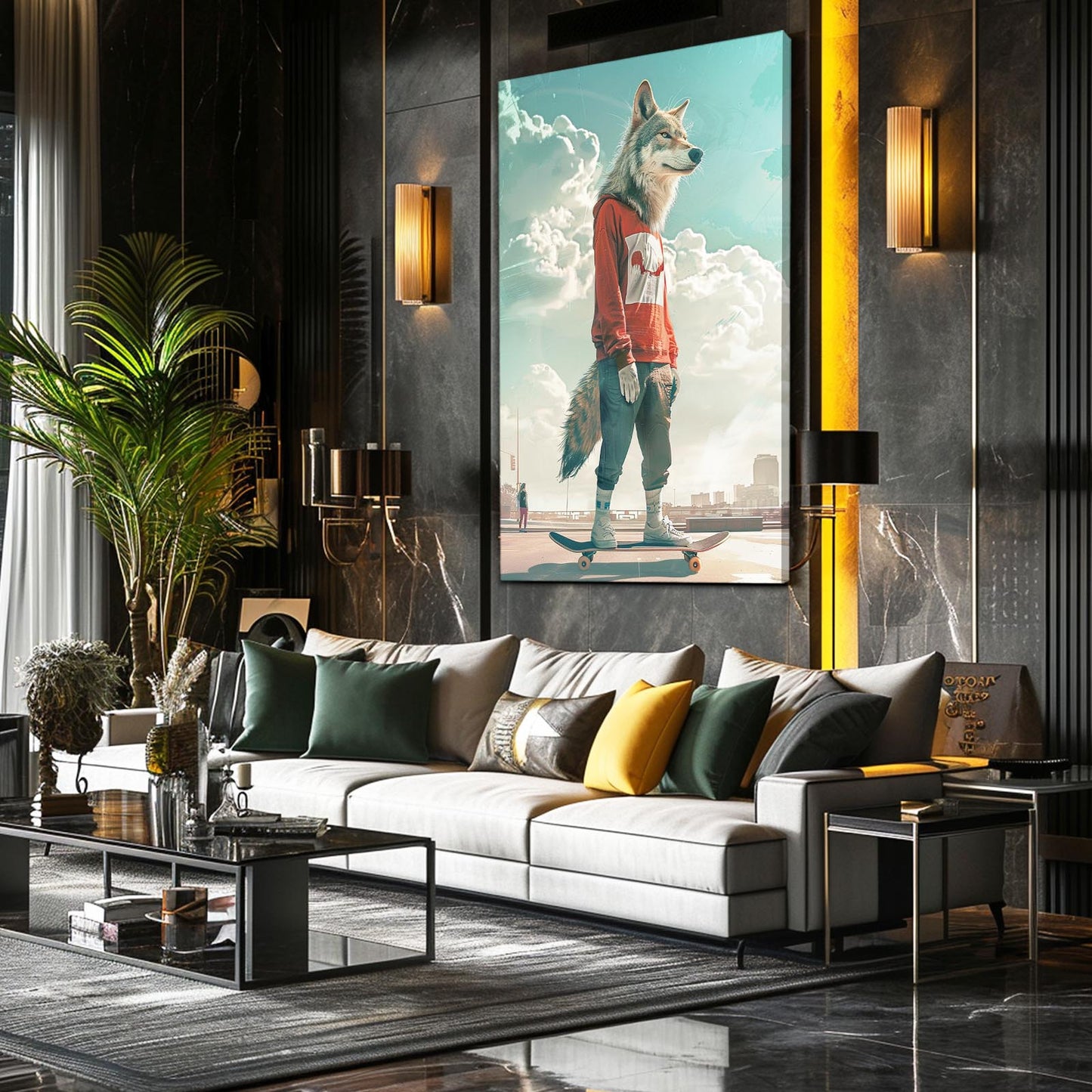 Cool Wolf Wall Art