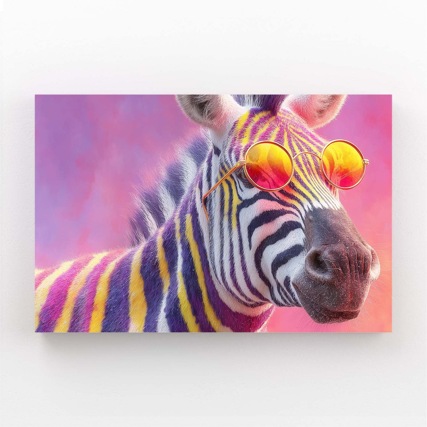Cool Zebra Art – cool canvas print