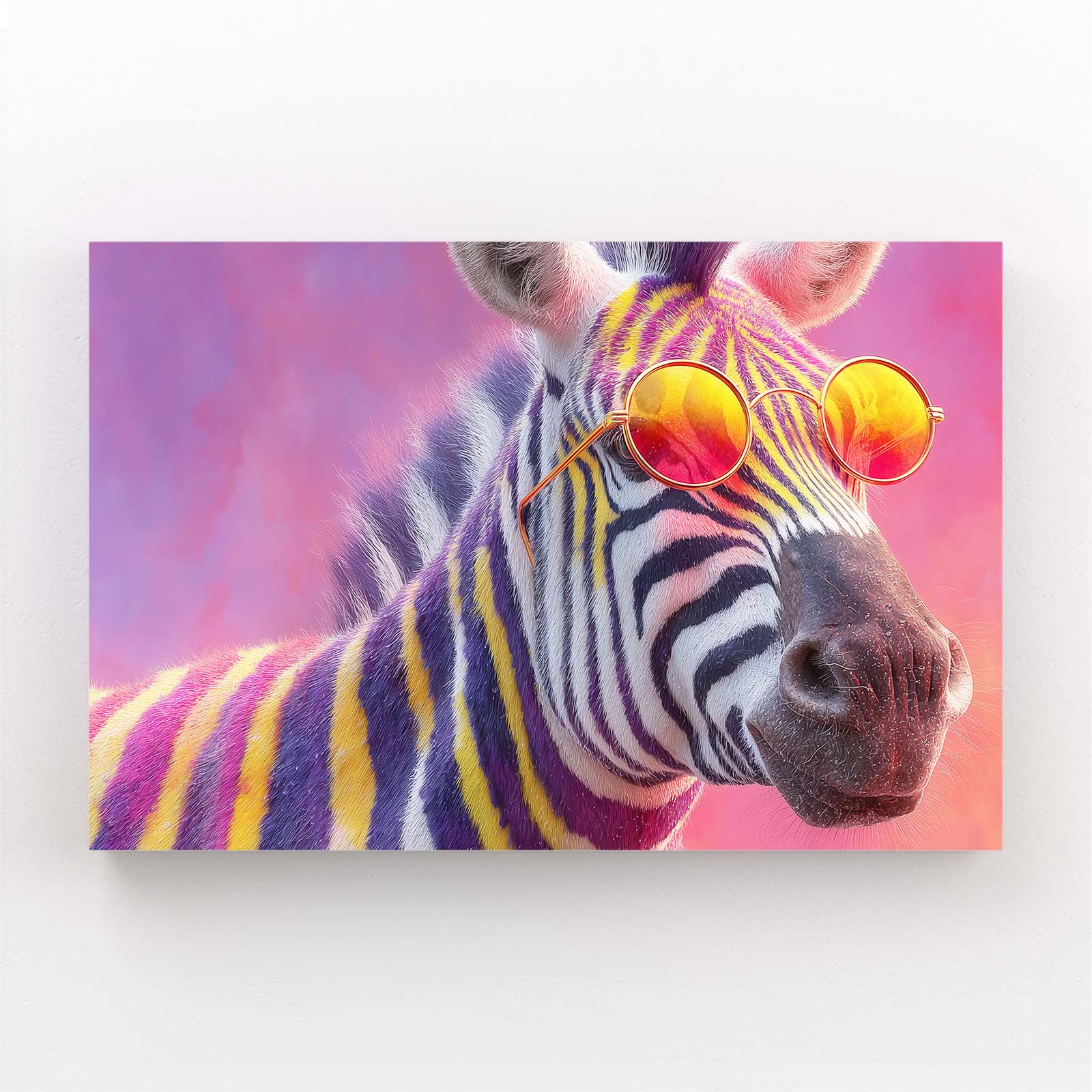 Cool Zebra Art – cool canvas print
