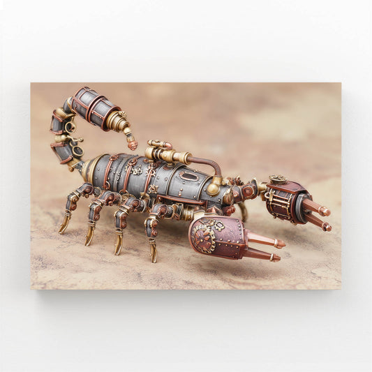 Copper Mechanical Scorpion Steampunk Prints – copper mechanical scorpion steampunk canvas print