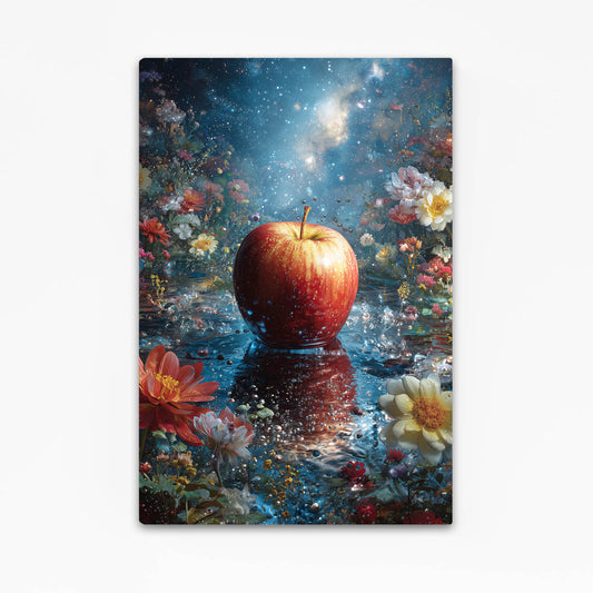 Cosmic Bloom Apple Prints – cosmic bloom apple canvas print