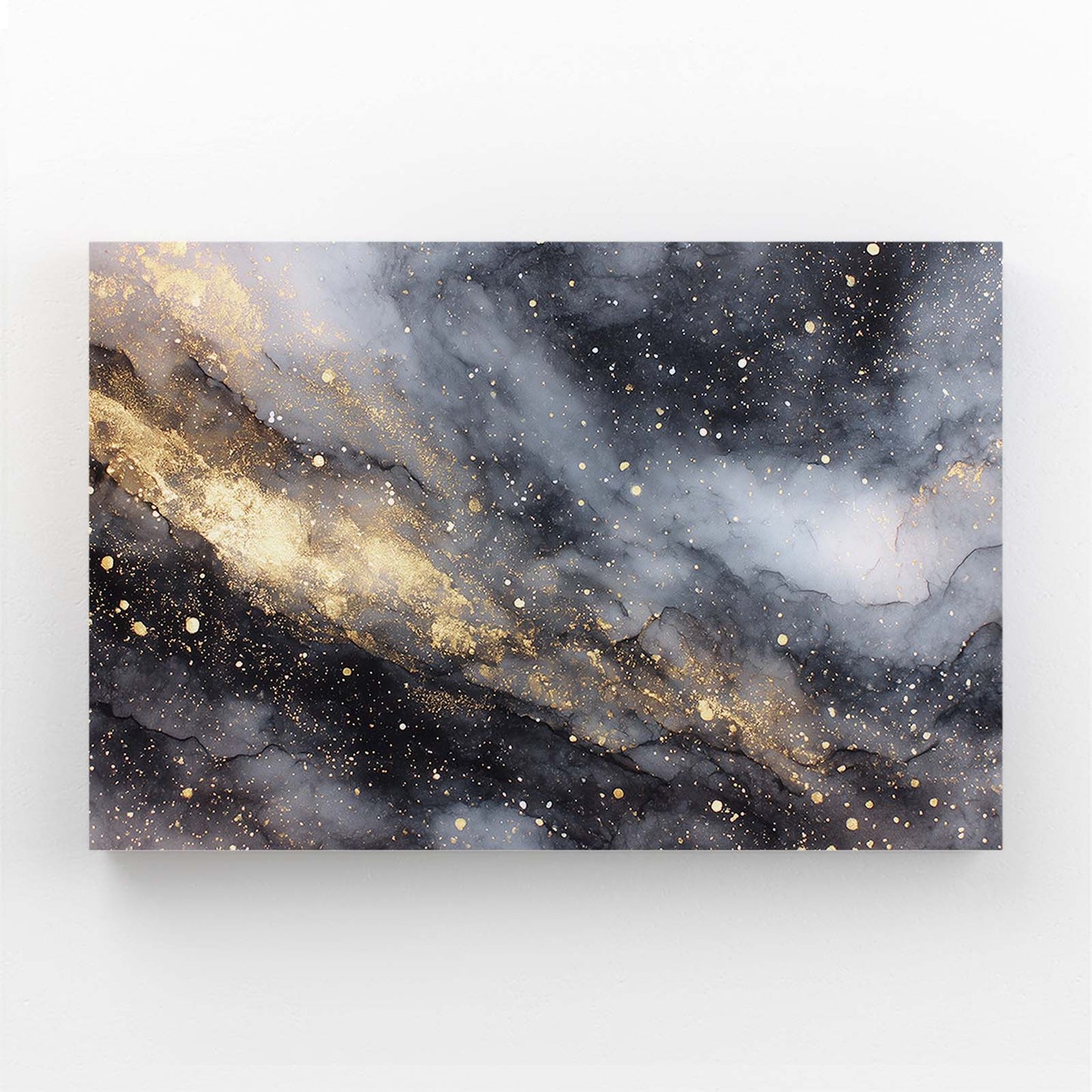 Cosmic Marble Dust Gold Prints – cosmic marble dust gold canvas print