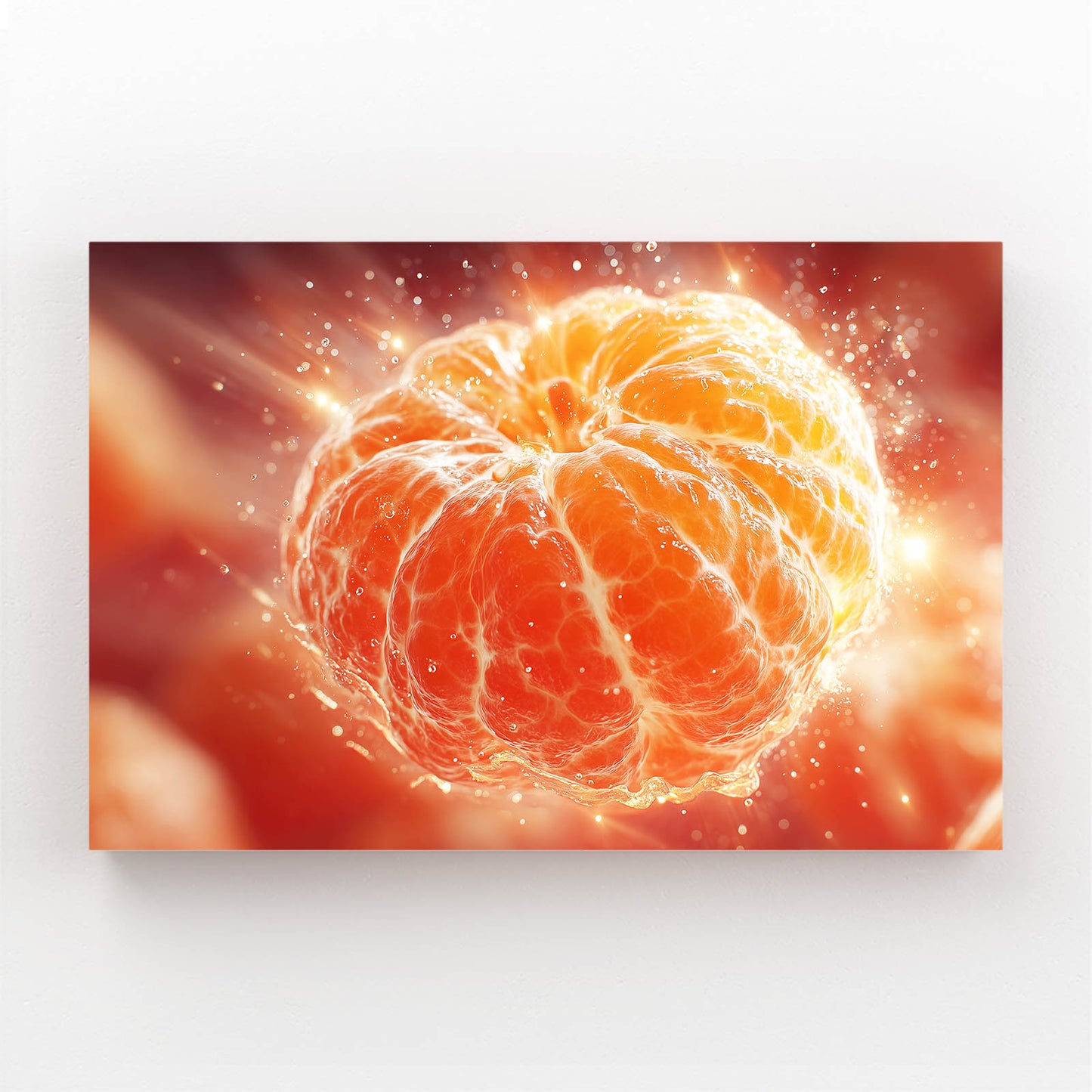 Cosmic Peeled Orange Fruit Prints – cosmic peeled orange fruit canvas print