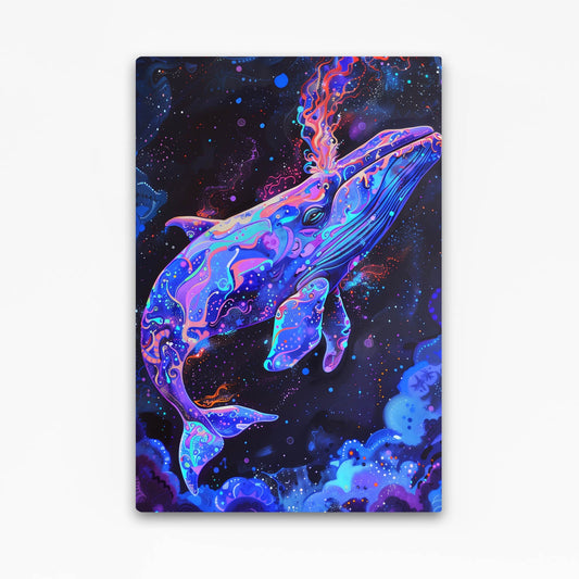 Cosmic Space Whale Art