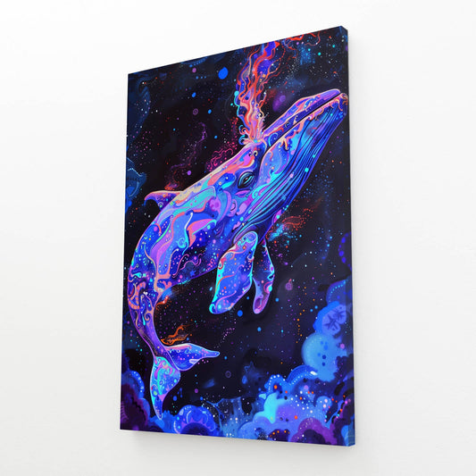 Cosmic Space Whale Art
