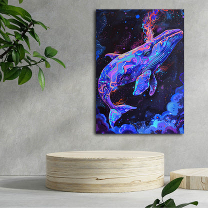 Cosmic Space Whale Art