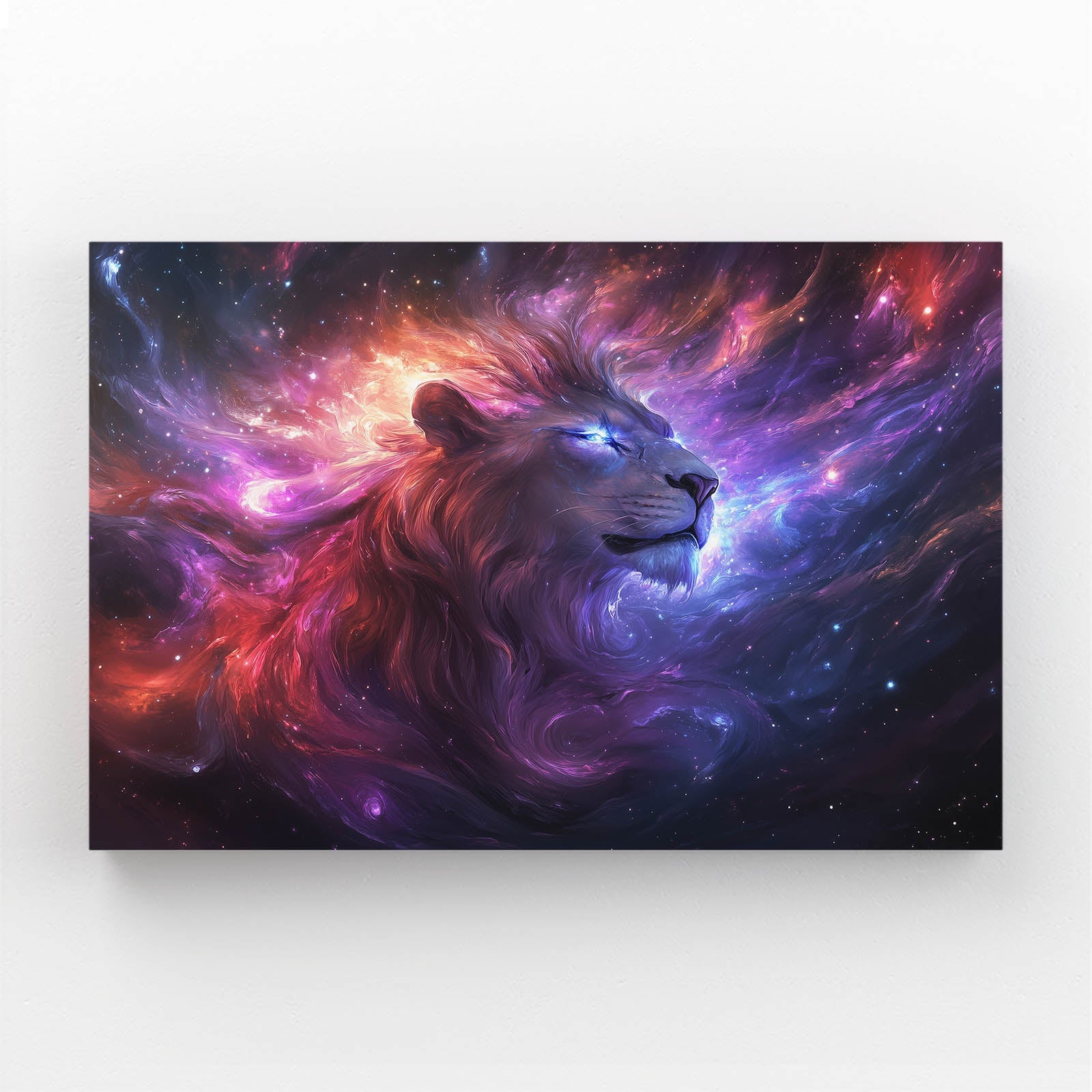 Cosmic Spirit Lion Artwork