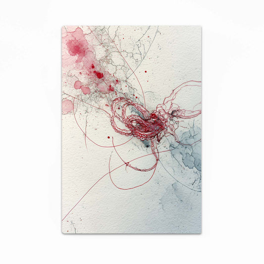 Crimson Thread Wisp Octopus Canvas Art – crimson thread wisp octopus canvas print