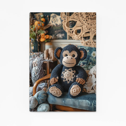 Crochet Toy Cuddle Monkey Prints – crochet toy cuddle monkey canvas print