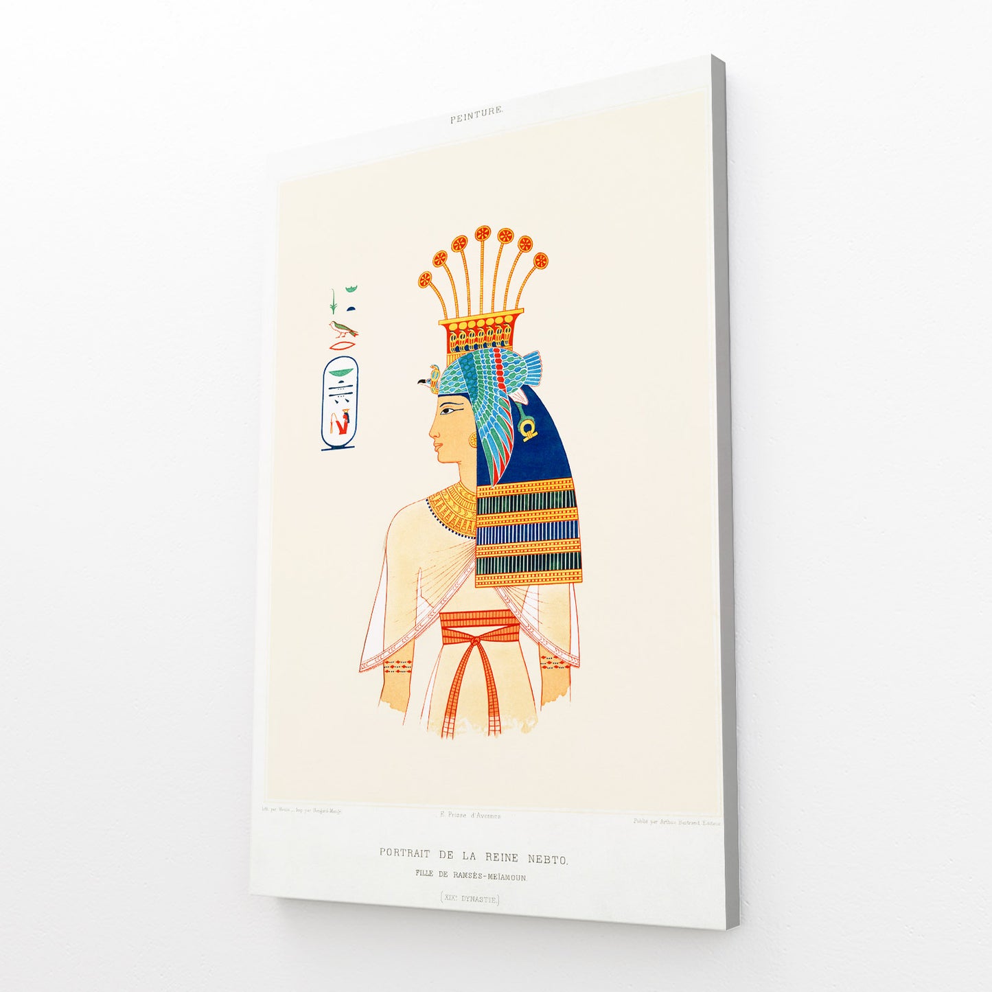 Crowned Figure Sketch Egyptian Canvas – crowned figure sketch egyptian canvas print