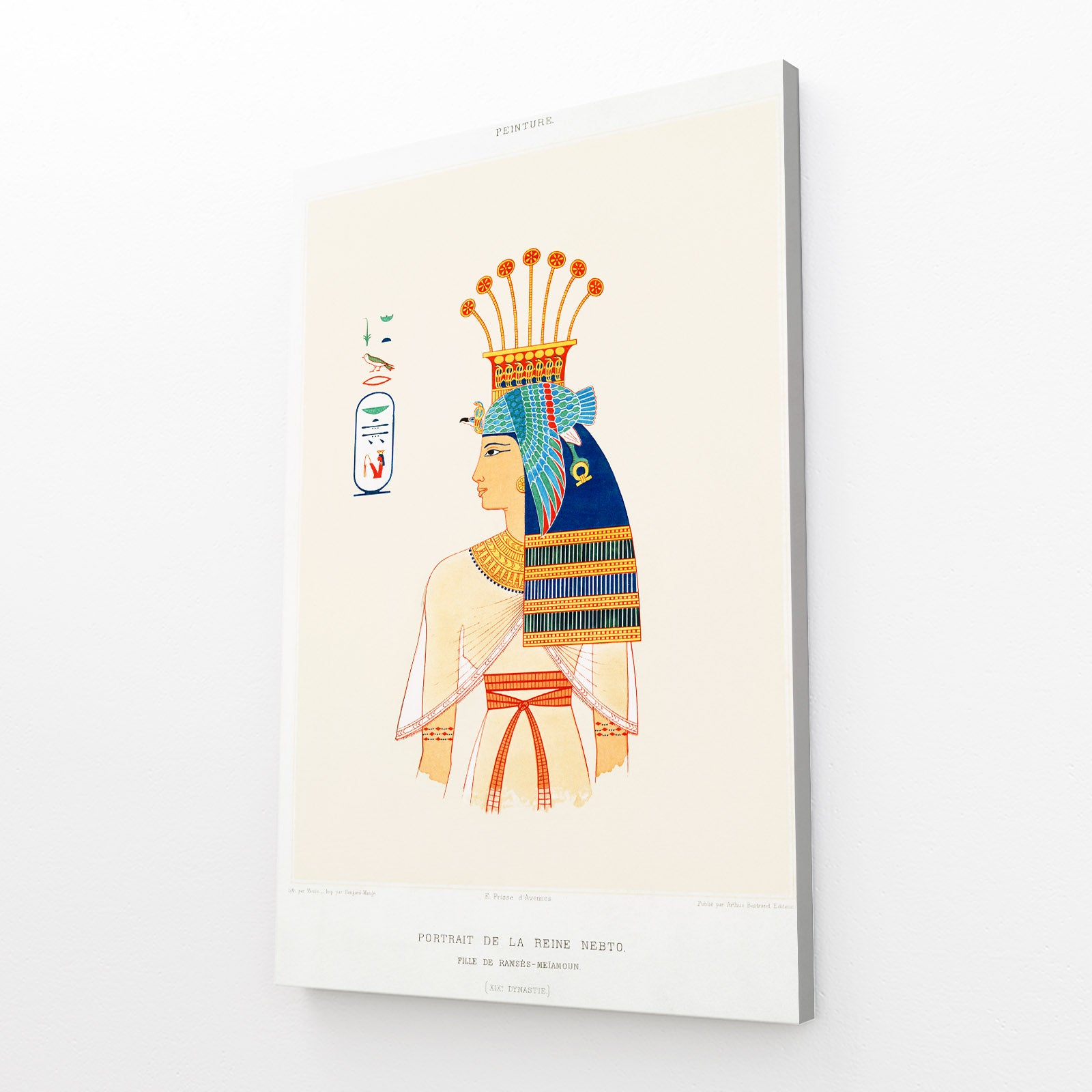 Crowned Figure Sketch Egyptian Canvas – crowned figure sketch egyptian canvas print