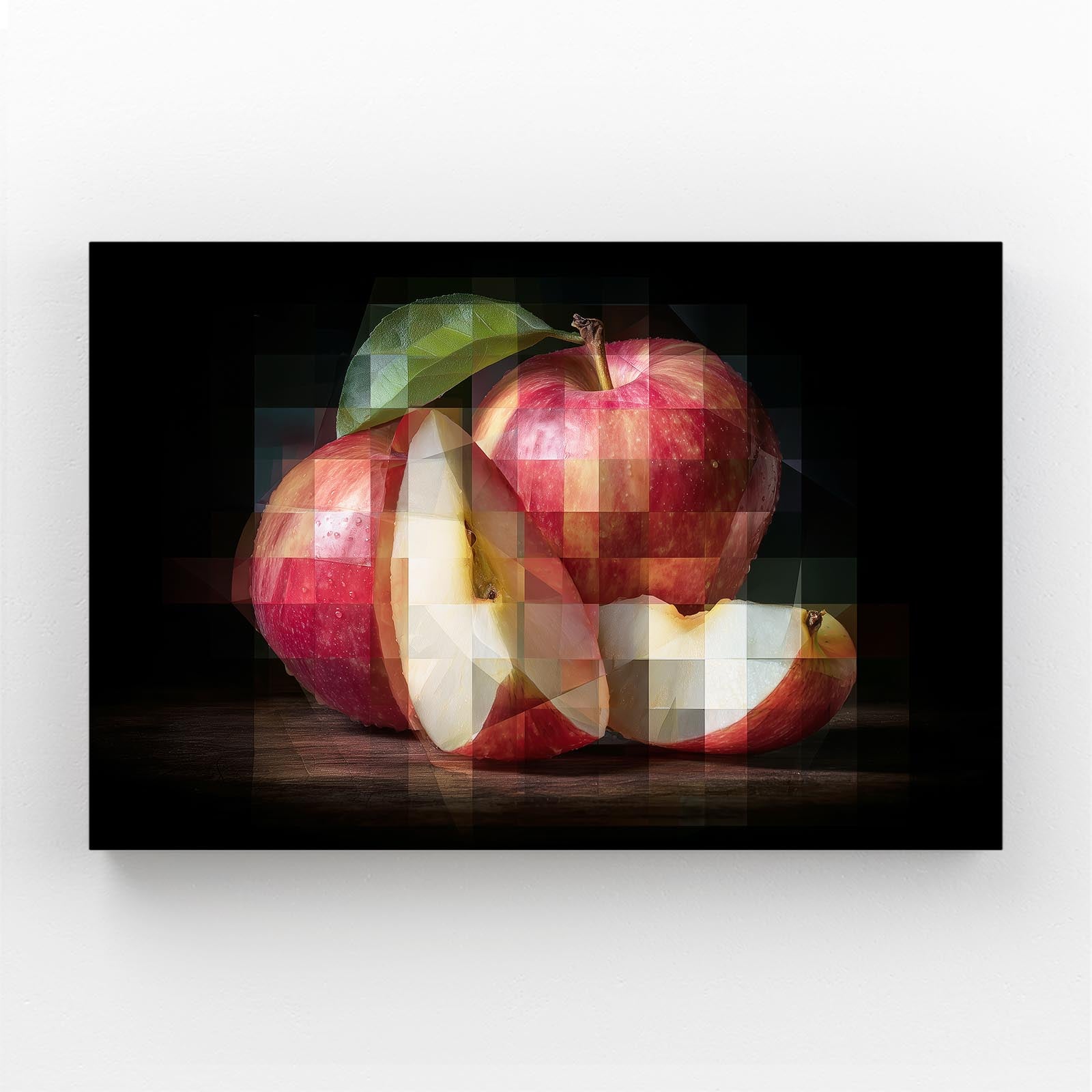 Cubist Slices Apple Prints – cubist slices apple canvas print