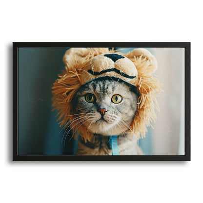 Cute Lion Cat Artwork