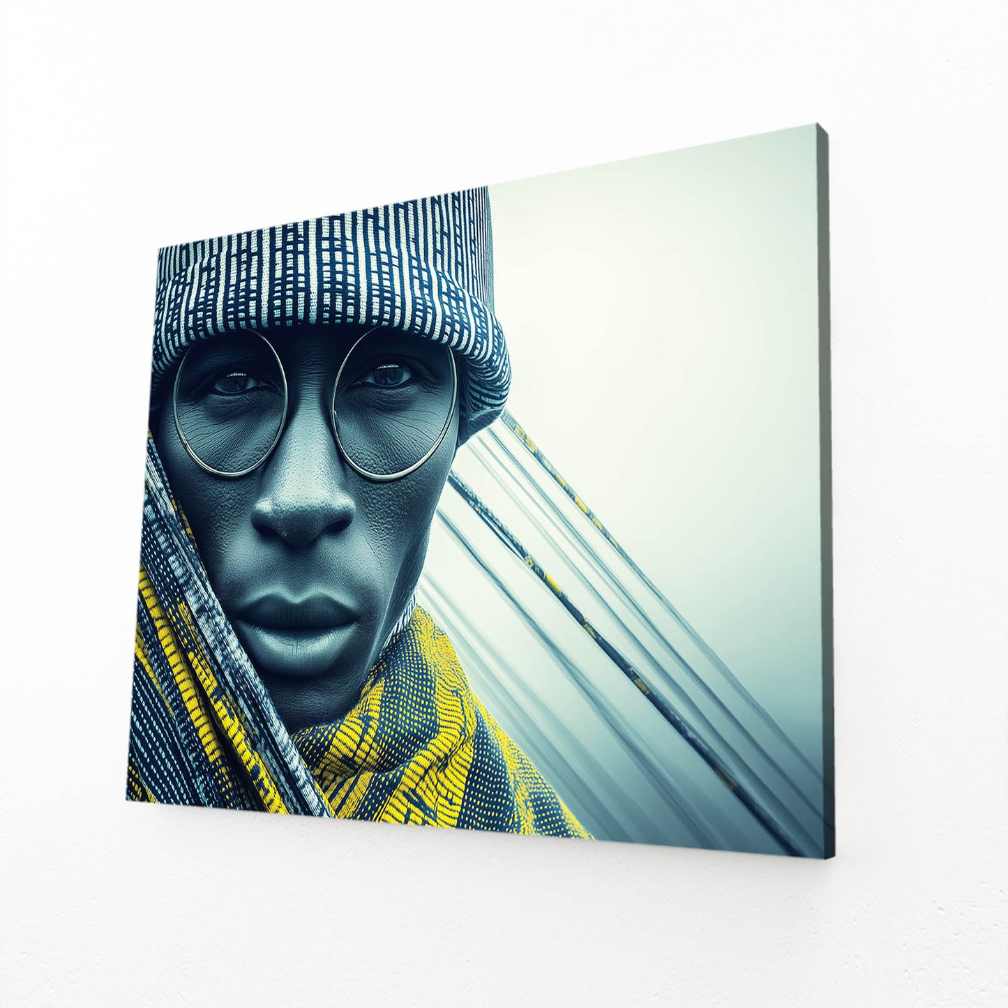 Cyberpunk Goggles Portrait Photography Art – cyberpunk goggles portrait photography canvas print