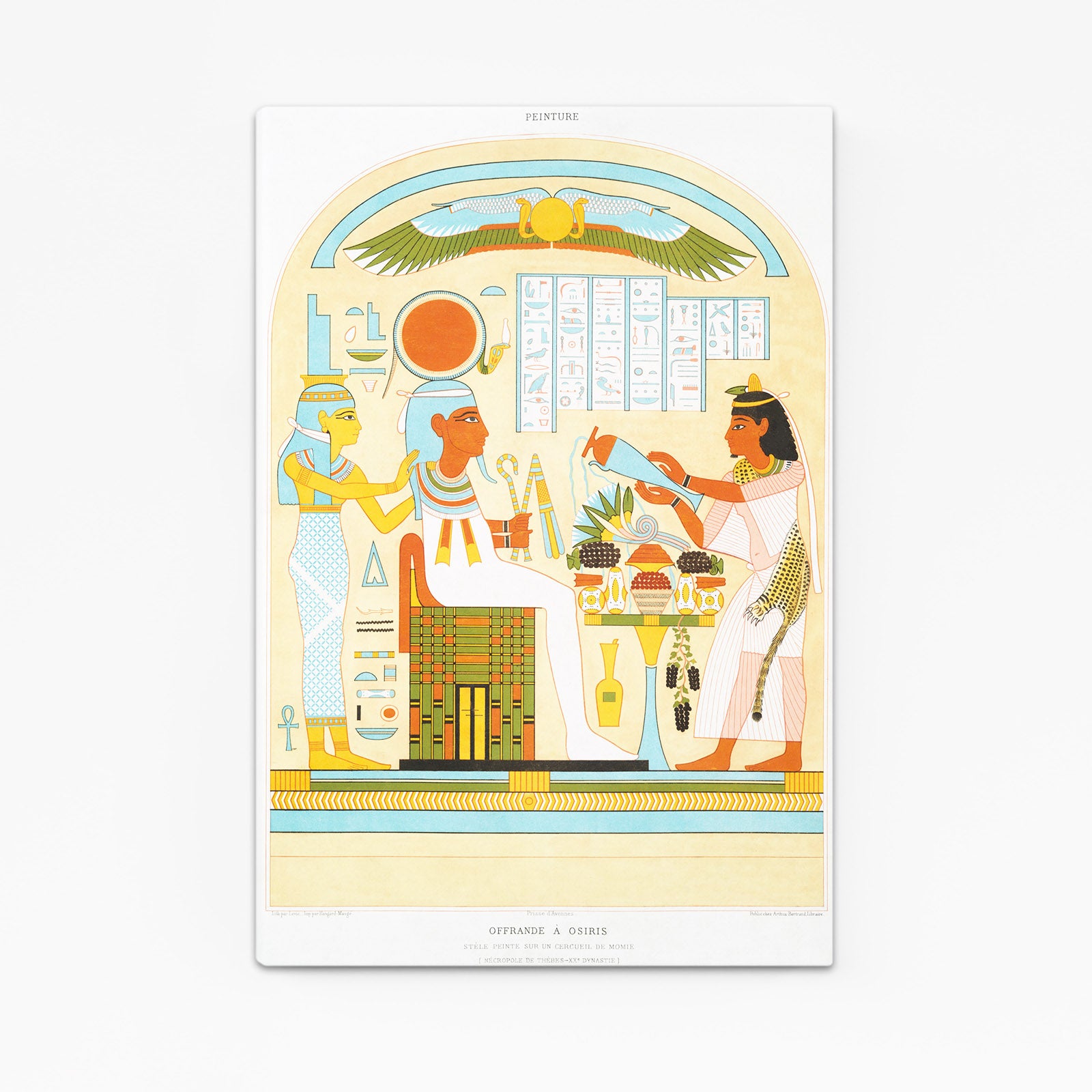 Daily Life Scene Egyptian Wall Art – daily life scene egyptian canvas print