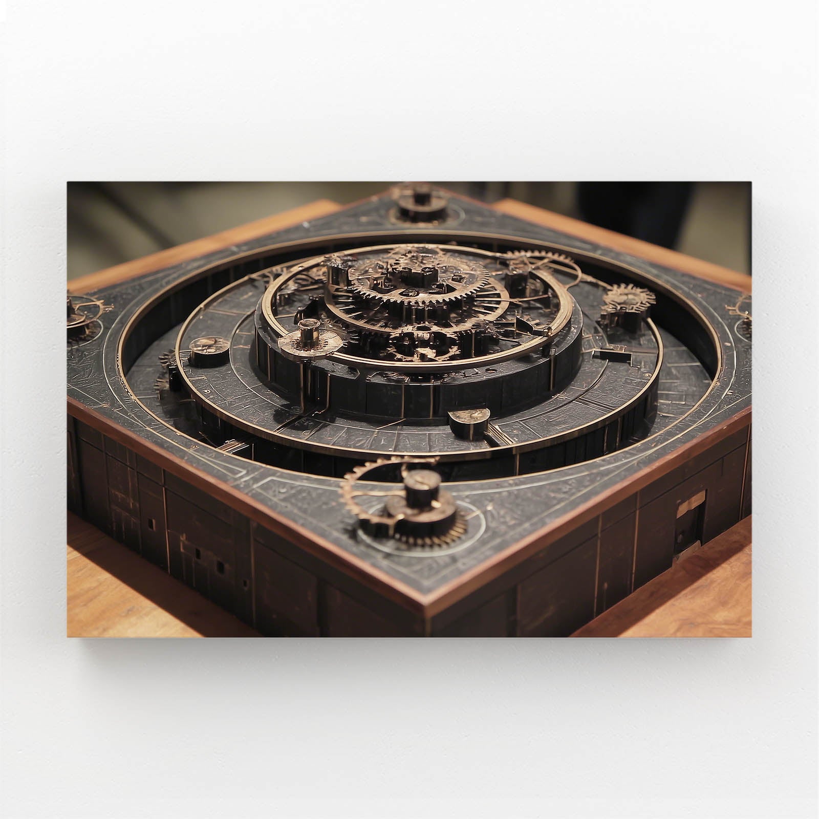 Dark Gear Labyrinth Steampunk Canvas – dark gear labyrinth steampunk canvas print