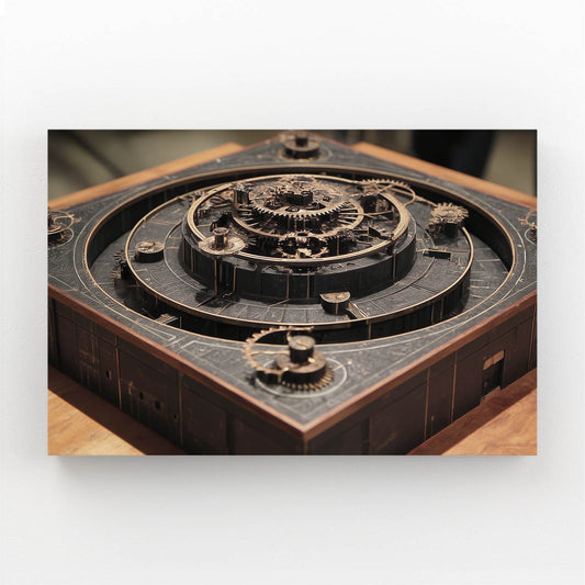Dark Gear Labyrinth Steampunk Canvas – dark gear labyrinth steampunk canvas print