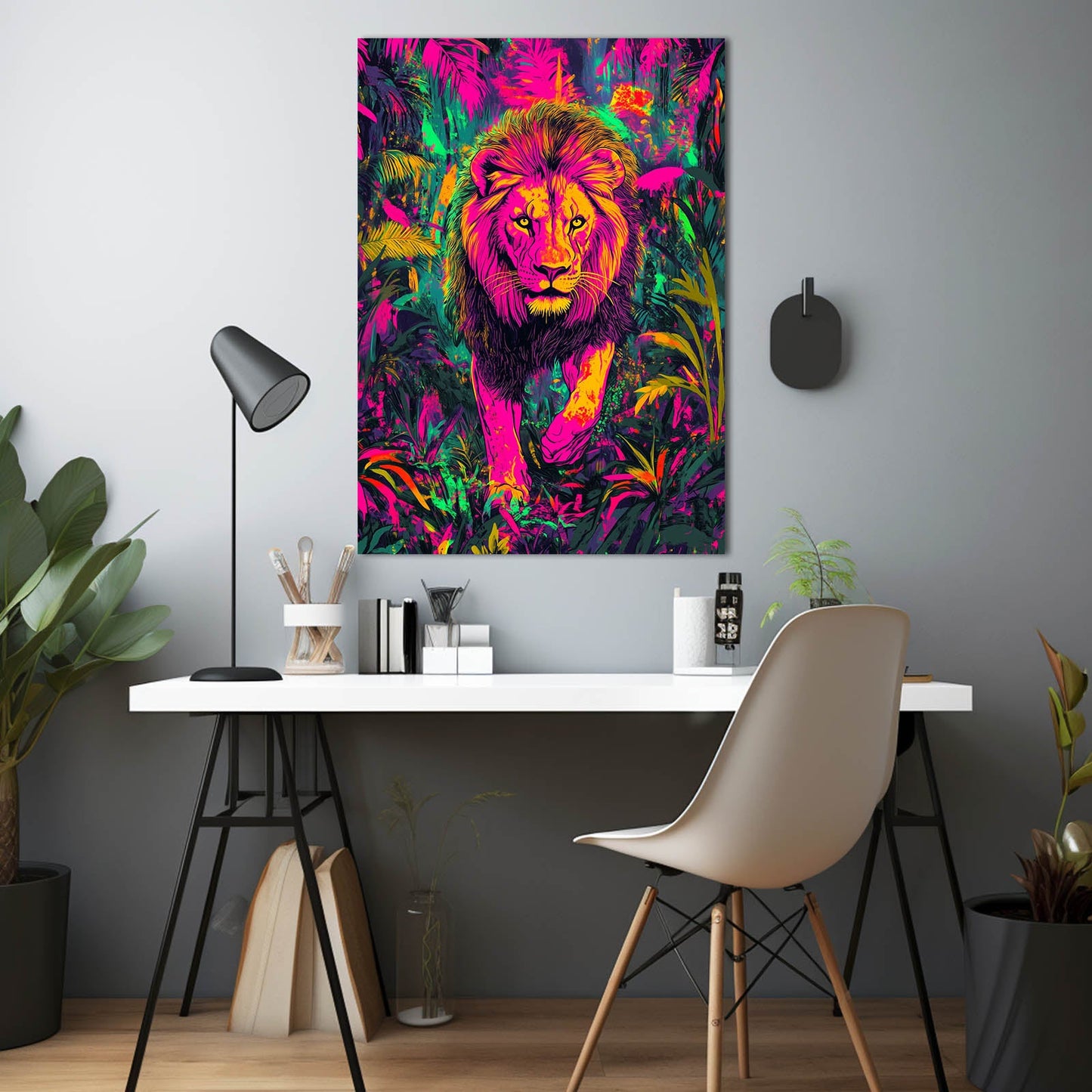 Decor Lion Wall Art