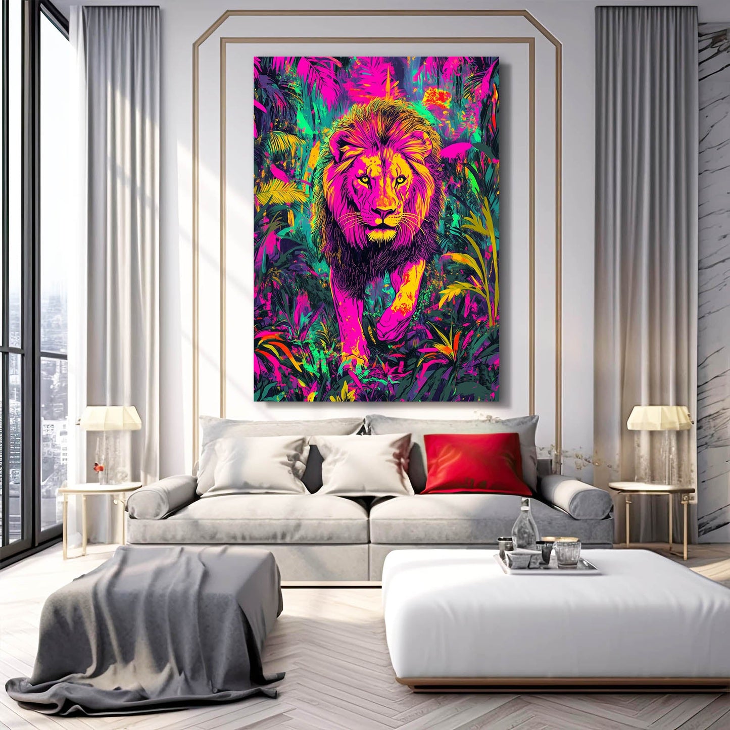 Decor Lion Wall Art