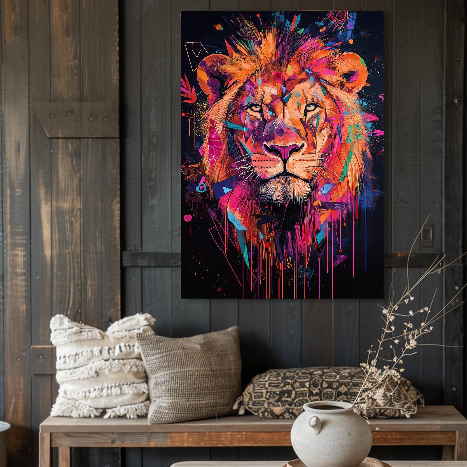 Decor Lion Wall