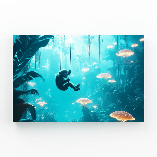 Deep Sea Drift Monkey Wall Decor – deep sea drift monkey canvas print