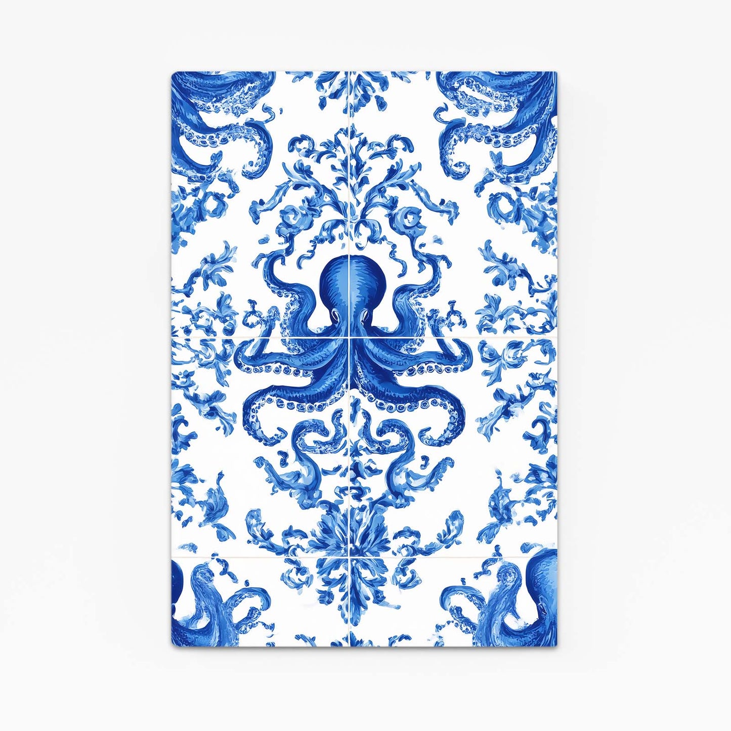 Delft Porcelain Octopus Prints – delft porcelain octopus canvas print