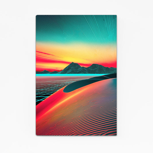 Desert Dune Gradient Egyptian Canvas – desert dune gradient egyptian canvas print