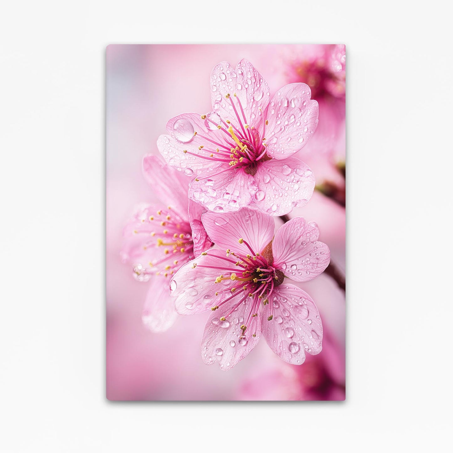 Dew Kissed Petals Cherry Blossom Wall Art – dew kissed petals cherry blossom canvas print