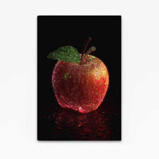 Dewy Red Leaf Apple Canvas – dewy red leaf apple canvas print