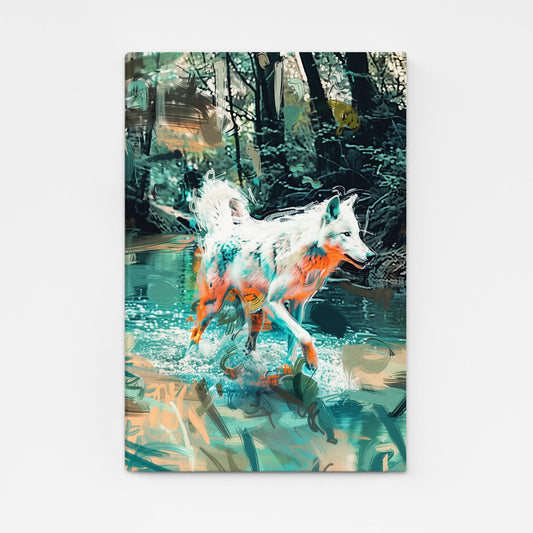 Digital Art Wolf