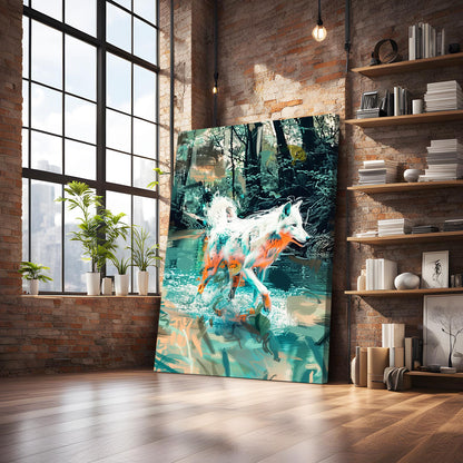 Digital Art Wolf