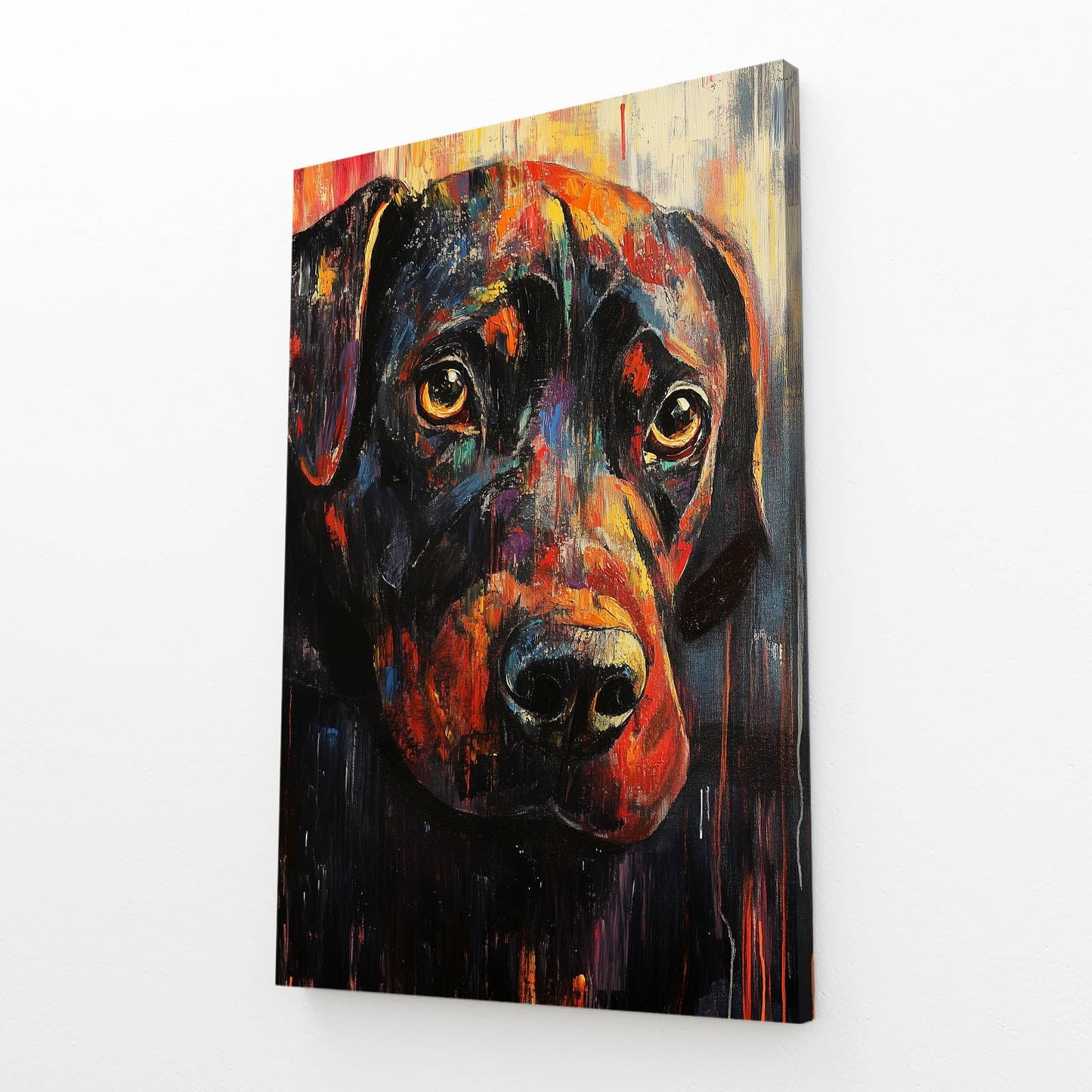 Dog Abstract Art