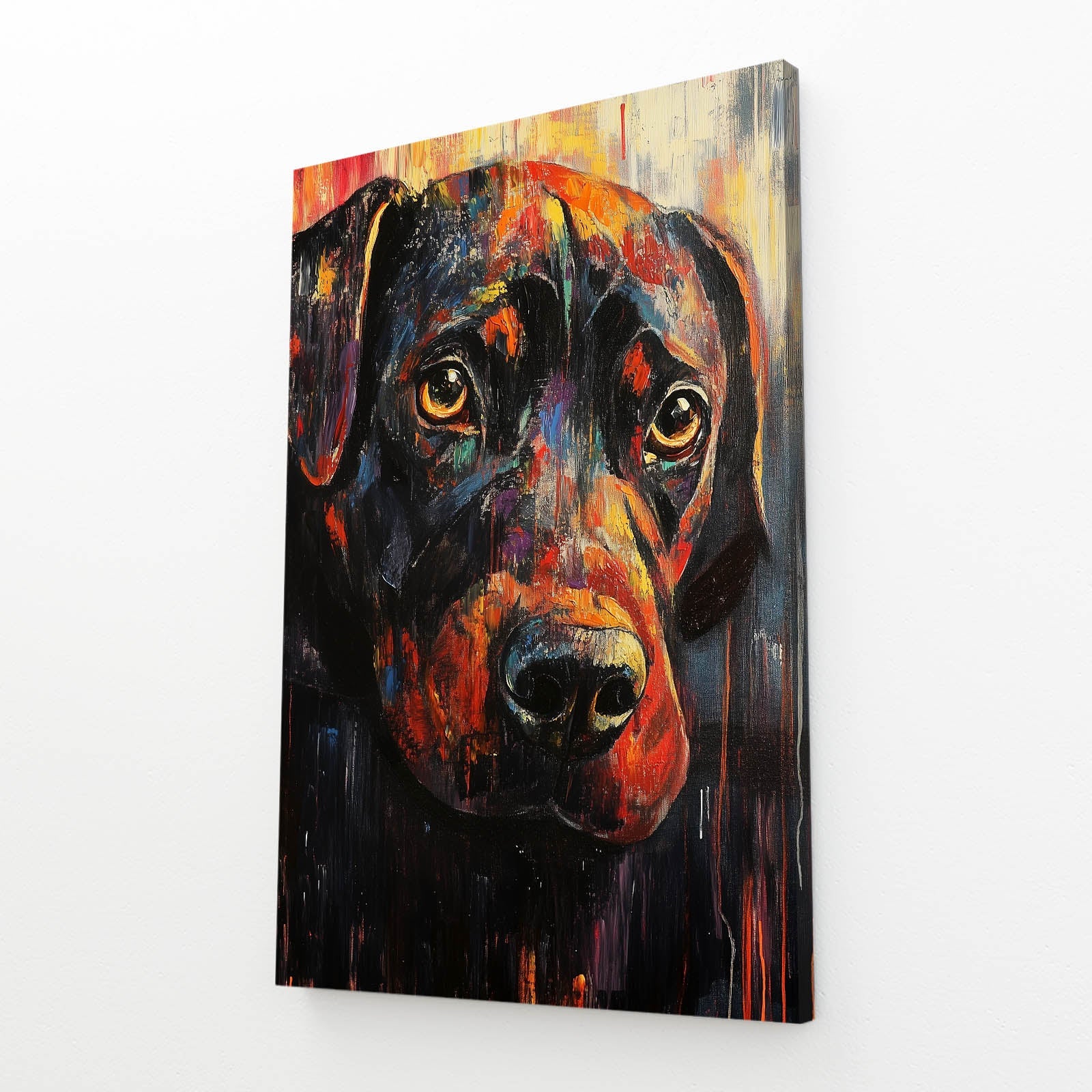Dog Abstract Art