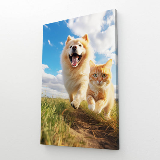 Dog And Cat Wall Art