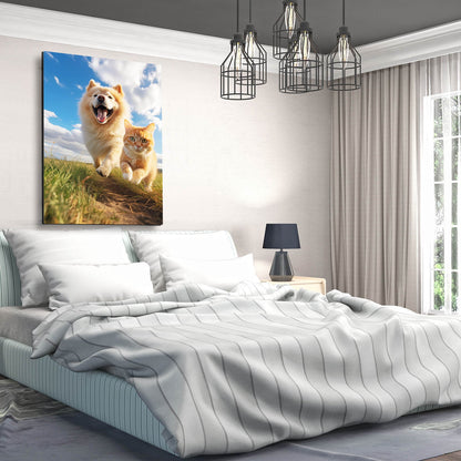 Dog And Cat Wall Art