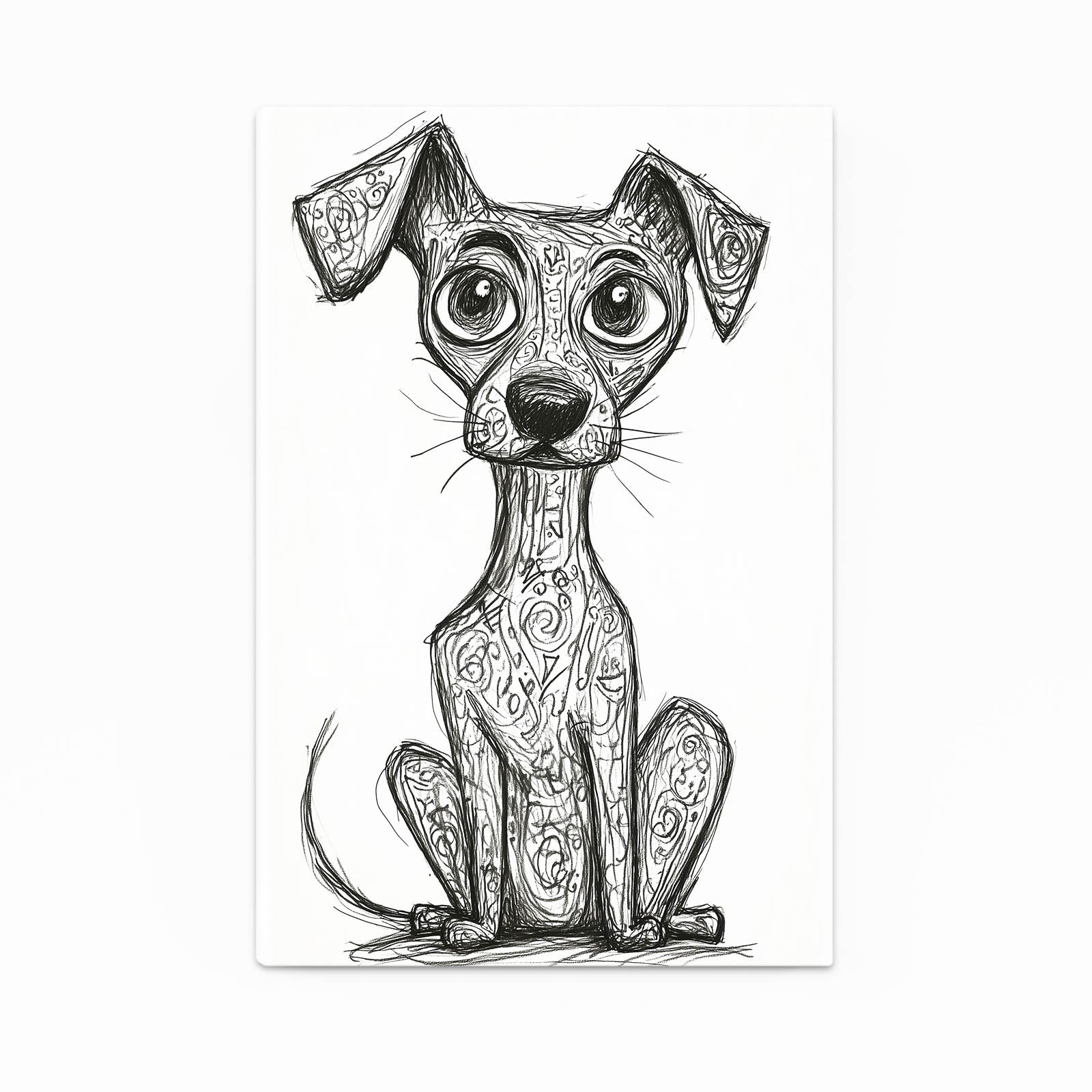 Dog Art Drawing