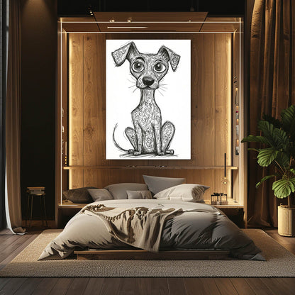 Dog Art Drawing