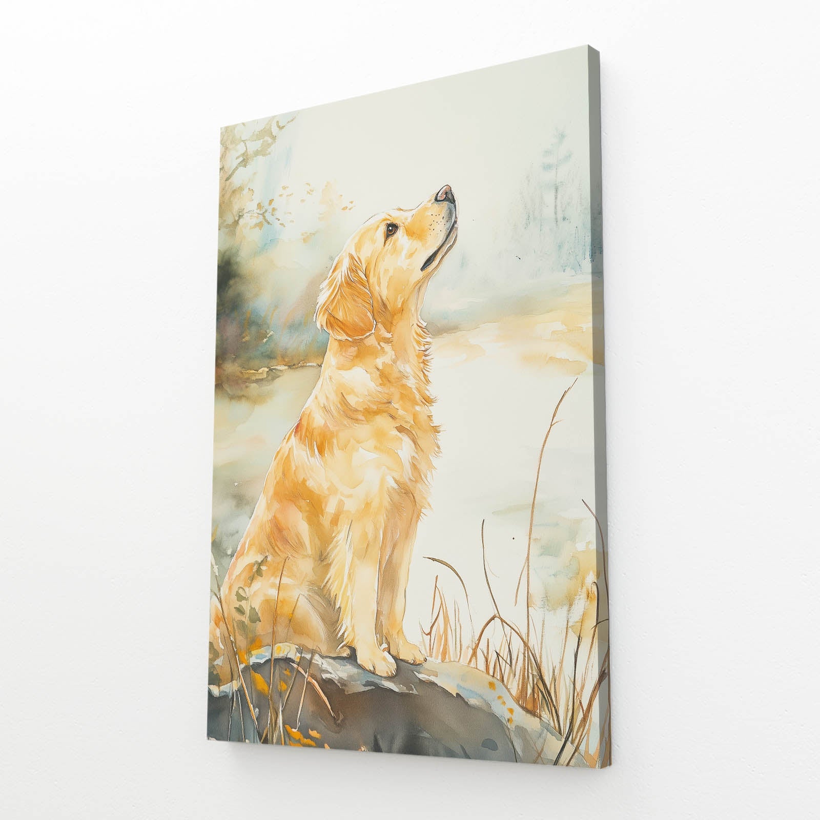 Dog Artwork Canvas