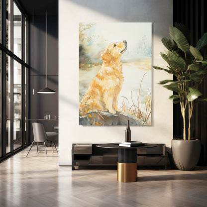 Dog Artwork Canvas