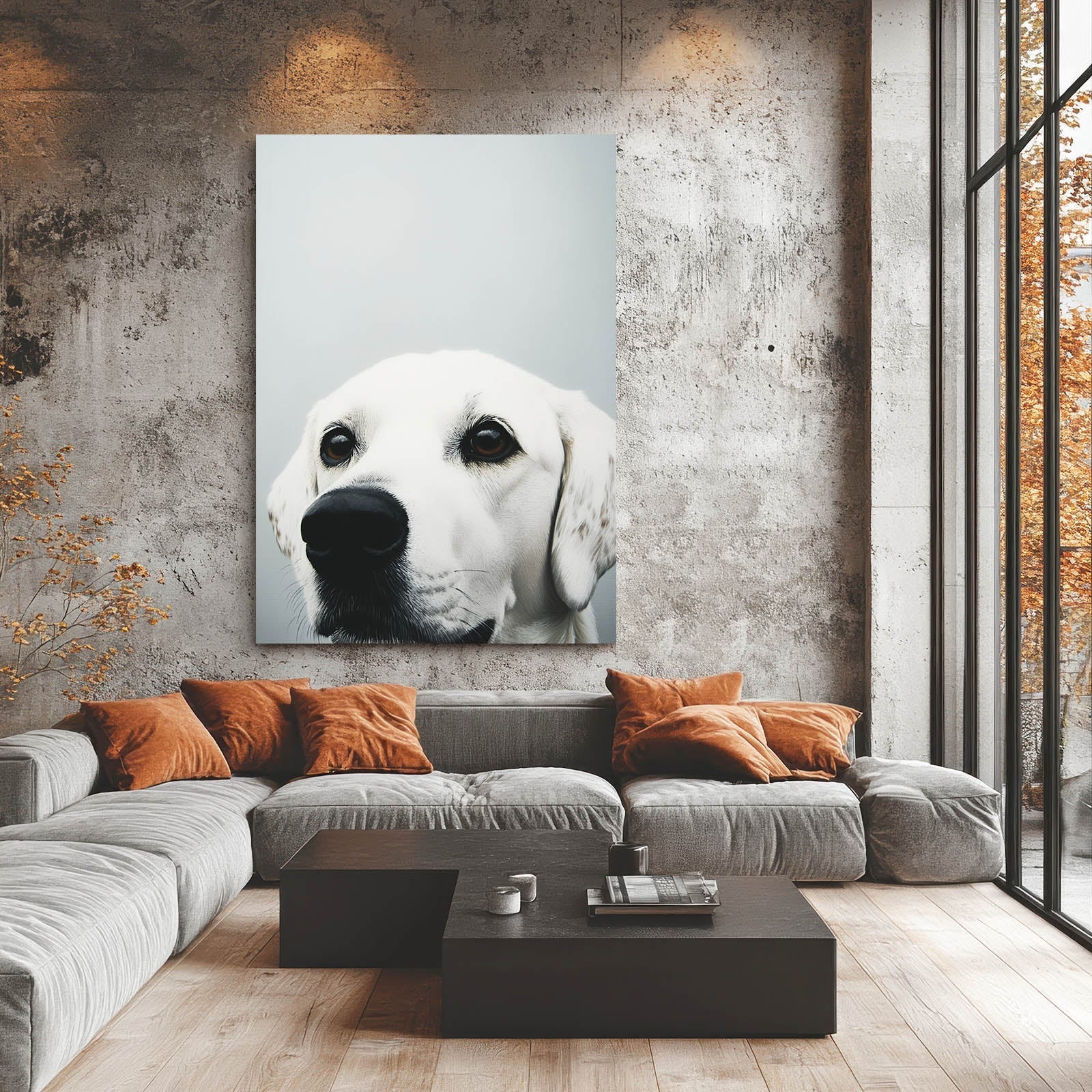 Dog Face Wall Art