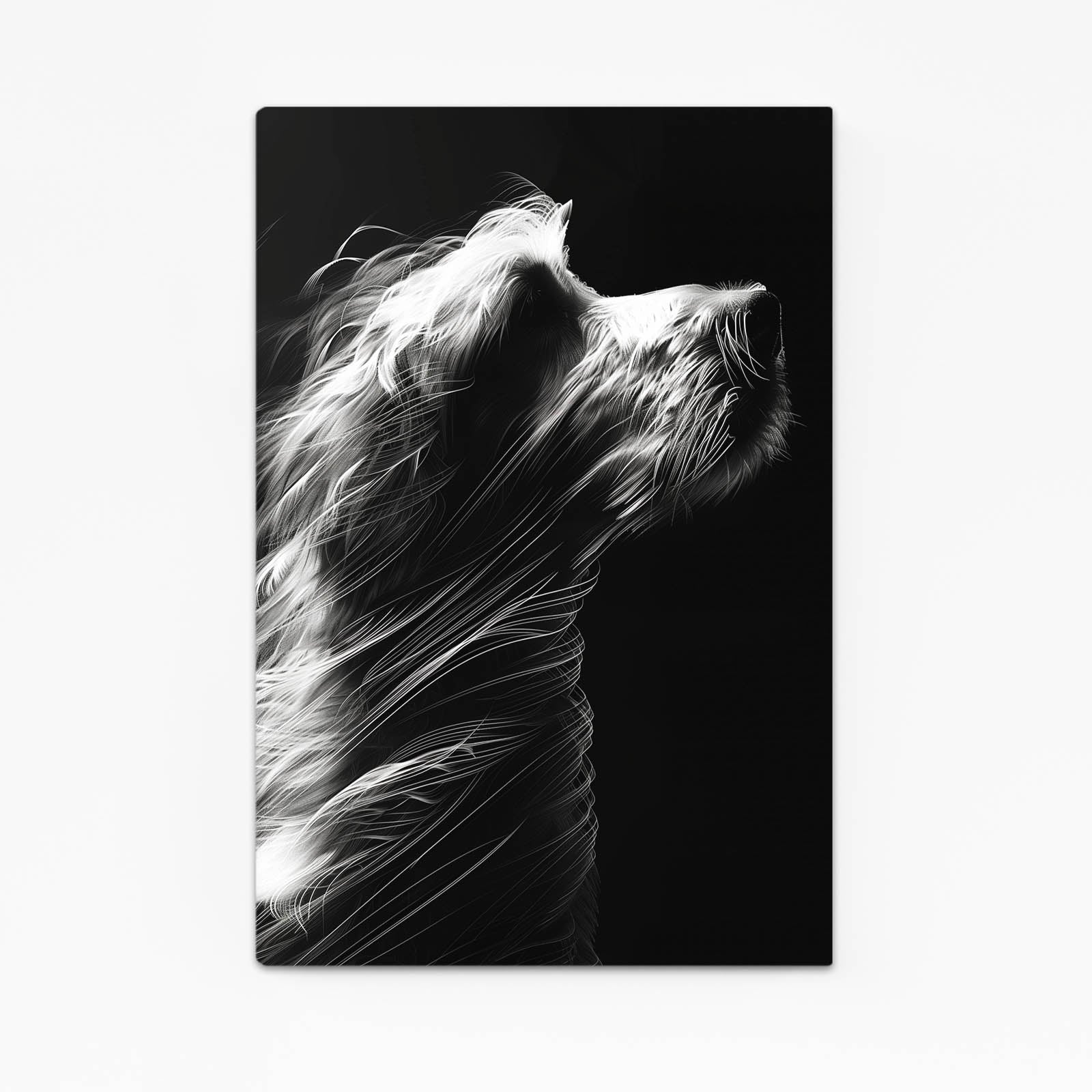Dog Line Art Drawing
