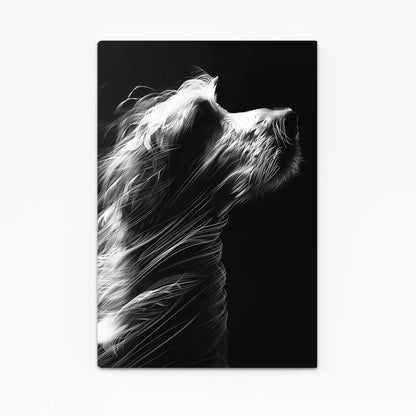 Dog Line Art Drawing