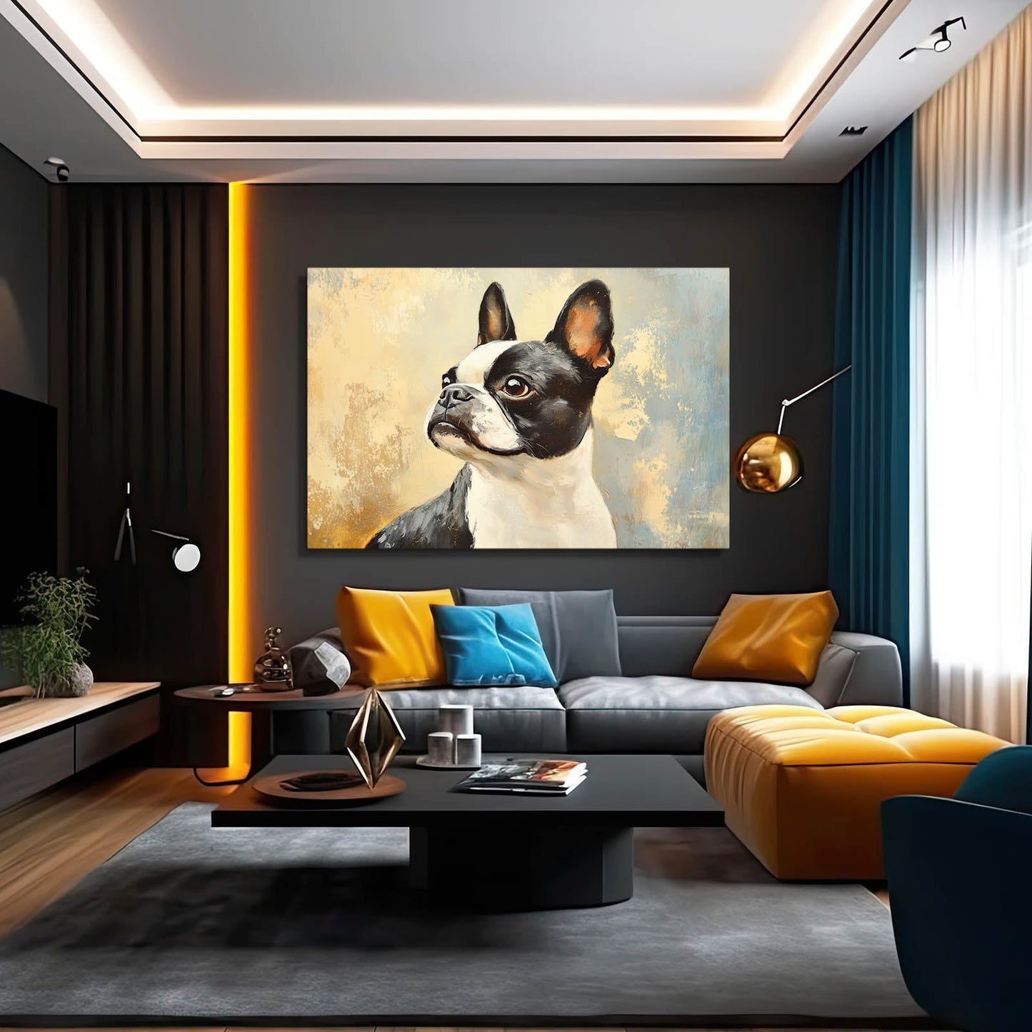 Dog Wall Art Decor